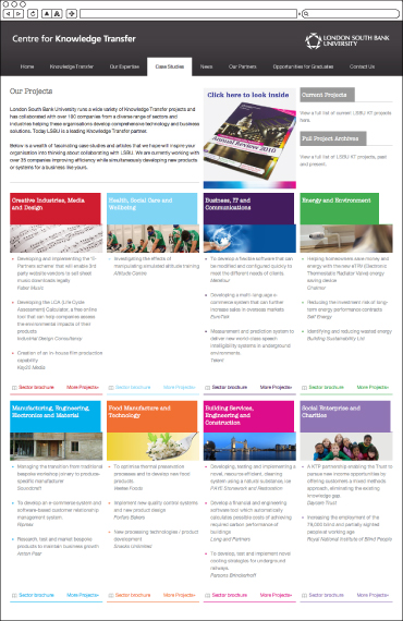 Centre for Knowledge Projects Page