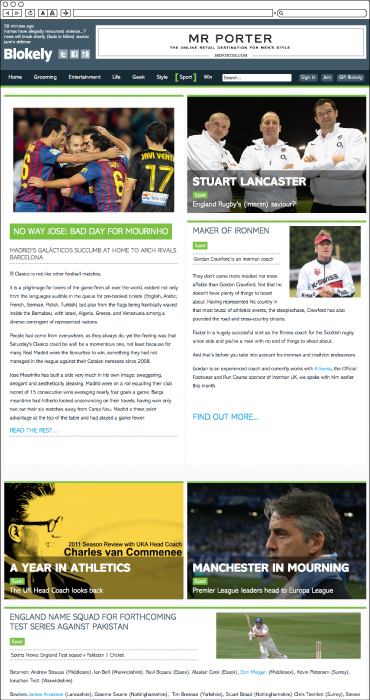 Blokely Sport Articles