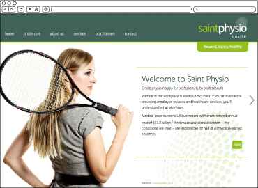 Saint Physio Homepage