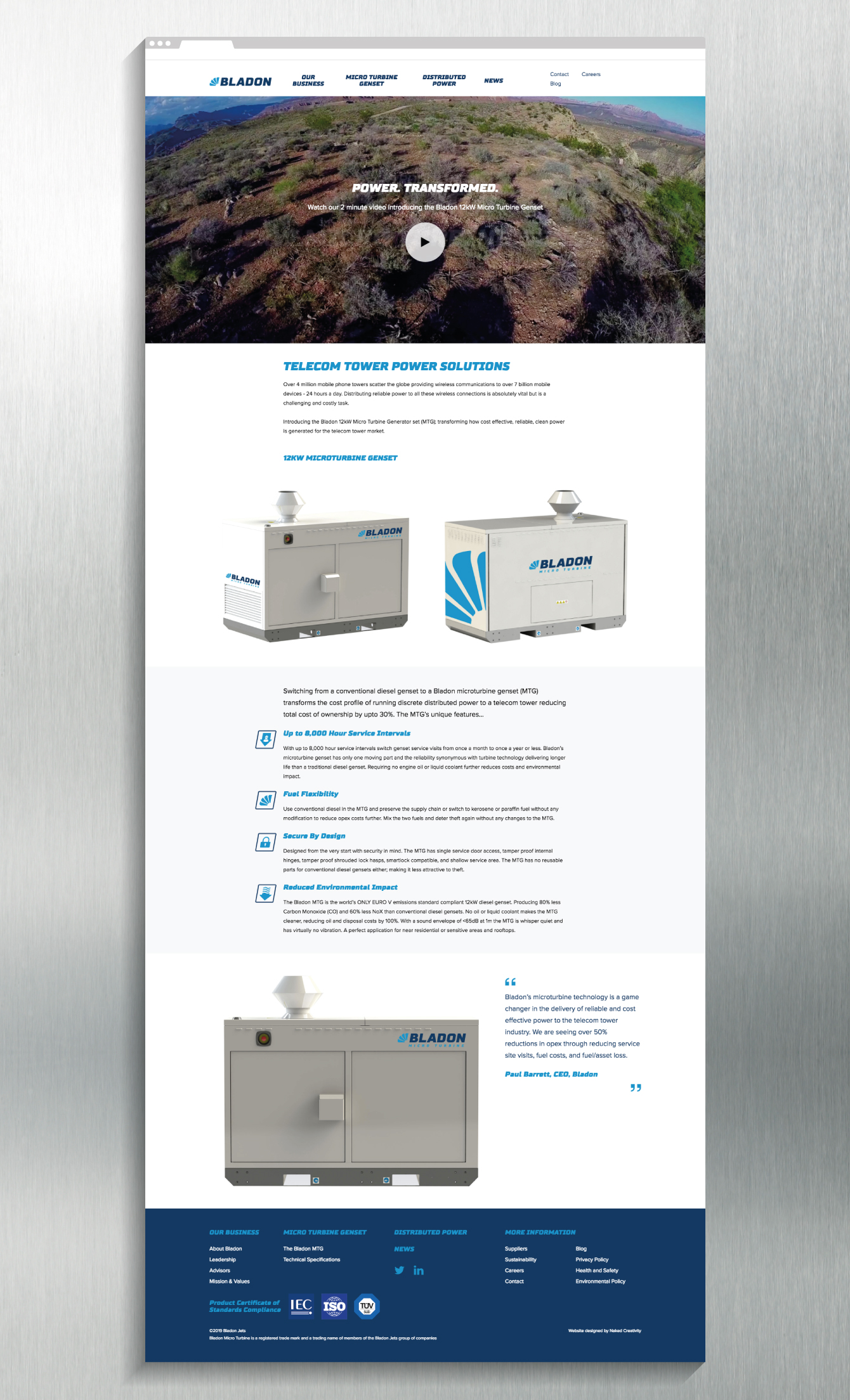 Bladon Identity Design Website And Developer Portal Development